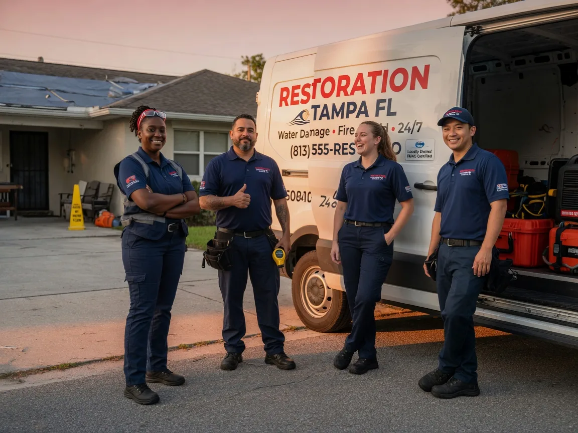 Water Damage Restoration company in Poteau, OK